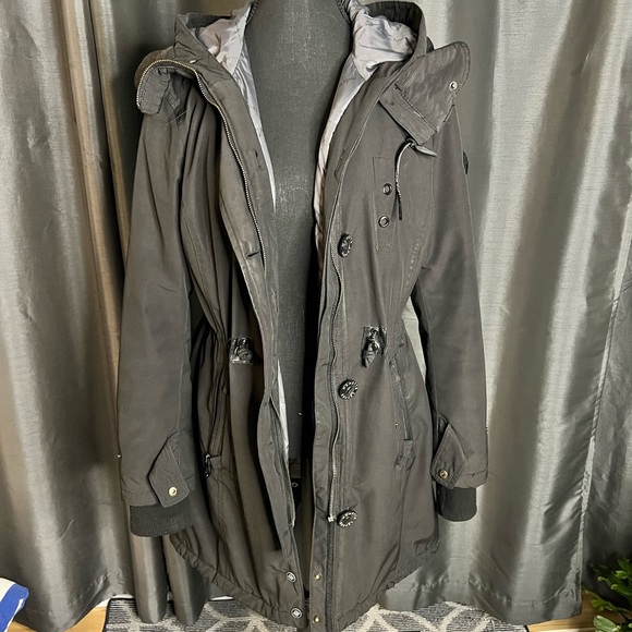 Nanette Lepore Black winter jacket size M - Picture 9 of 9